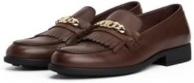 Resim Tommy Hilfiger TH Chain Fringe Deri Loafer Ayakkabı, FW0FW08971GV0 