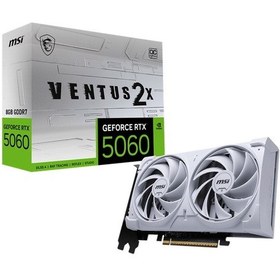 Resim Msı Geforce Rtx5060 8g Ventus 2x Oc Whıte 8gb Gddr7 128bıt 1xhdmı 