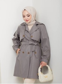 Resim CLB COLLECTION Kadın Kuruvaze Trençkot Su Geçirmez 