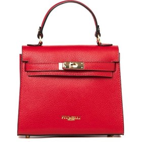 Resim D90 Rubino Portföy Çantası Kadın Katıa Piumelli Milano Bag D90 Rubino 