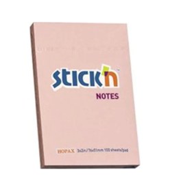 Resim Stıckn 76x51 Pastel Pembe Yapışkanlı Notluk 100 Yp. 