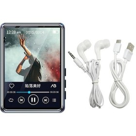 Resim Mahdi M20 Taşınabilir Bluetooth Mp3 Çalar, 2.5" Ekran, 8gb Hafıza, Fm/video/e-kitap Desteği, Siyah 