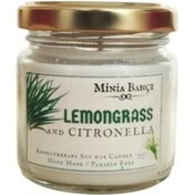 Resim Minia Bahçe Limonotu & Citronella Yağı Soya Mumu 75 G 