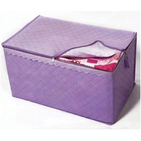 Resim Divanev 3 Adet Extra Telalı Kaliteli Yorgan Hurcu & 30x22x18 Cm Ölçüde Hurç Lila Lila 