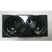 Resim Monreal 75543 Bardaklık Orta Konsol Karbon Fıber Siyah Bmw E46 98-03 51168217953 