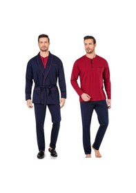 Resim Erkek Penye Çeyiz Pijama Seti 001 