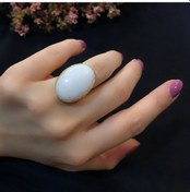 Resim Stela Ay Taşi Yüzük (Ayarlanabilir Ölçü) - 555344818 