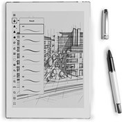 Resim Nomad A6 X2 7.8" 32 GB Beyaz E-Kitap Okuyucu ve Lamy Safari Twin Emr Kalem Supernote