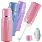 Resim Doğum Sonrası & Perineal Bakım İçin Taşınabilir Bide Şişesi, Kişisel Hijyen Temizliği & Seyahat Dostu Sızdırmaz & Pratik Tasarım, Özel Patentli Tasarım, Çıkarılabilir Su Depolama 