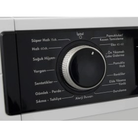 Resim SEG Scm 10M12 Inv 10 Kg 1200 Devir Inverter Buharlı Yıkama Özellikli Çamaşır Makinesi 