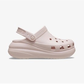 Resim Crocs Classic Crush Kadın Pembe Terlik Düz 207521 Pembe 