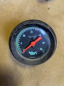 Resim Etm Krom 2" İnç Mekanik Yağ Basınç Göstergesi Kiti 0-60 Psı Universal Her Araca Uyumlu 