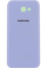 Resim Axya Samsung Uyumlu Galaxy A7 2017 Sm-A720 Arka Kapak Pil Kapağı Mavi 