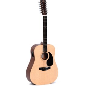 Resim Sigma DM12E 12 Telli Elektro Akustik Gitar (Natural) 