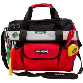 Resim Grangos GRC06 16" Fermuarlı Bez Alet Taşıma Çantası 