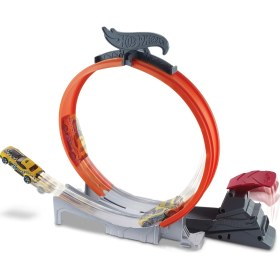 Resim Hot Wheels Çemberli Yarış Seti Eğlenceli Oyun Deneyimi 3 Yaş ve Üzeri İçin Uygun 