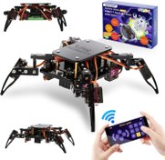 Resim Acebott ESP8266 Arduino Dört Ayaklı Biyonik Örümcek Robot Kiti 