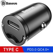 Resim Baseus Tiny Star Mini Pps Type-C Port 30W Hızlı Araç Şarj Cihazı 