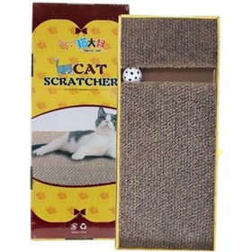 Resim Glipet Toplu Kutu Karton Kedi Tırmalama 50x21x5 Cm 