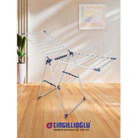 Resim Cıngıllıoğlu CC-030 Titanic Delux Full Alüminyum Çamaşır Kurutma Askısı 