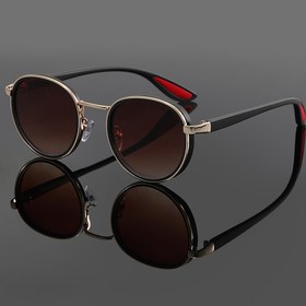 Resim Erkek ve Kadınlar için Günlük Kullanım, Partiler ve Özel Günler İçin Trend Metal Yuvarlak Çerçeveli Moda Gözlük - Mükemmel Noel Hediyesi 