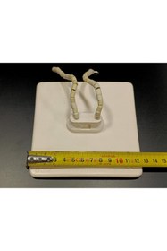 Resim SERN İnfrared Seramik Isıtıcı Rezistans DÜZ 122X122mm 650W 230V Beyaz Renk SFE Model 