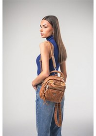 Resim Ççs 18076 Kadın Sırt Ve Omuz Çantası CAMEL 