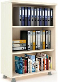 Resim Modüler Dünyası Kitaplık Dosya Dolabı Akçaağaç - 80X35X117 