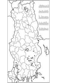 Resim Pi Papers Türkiye Haritası a4 boyutlarında yazılıp silinebilir şeffaf kağıt 