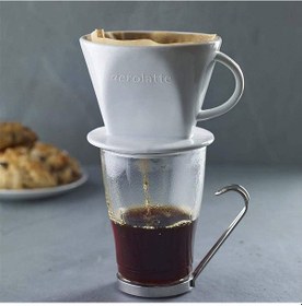 Resim Aerolatte Seramik Dripper Kahve Filtresi, No. 2 