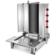 Resim 4 Radyanlı Alttan Motorlu Oval Camlı Elektrikli Döner Ocağı - Ma05 