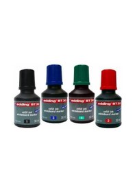 Resim Edding BT30 Beyaz Tahta Kalemi Mürekkebi 30ml 4 Farklı Renk 