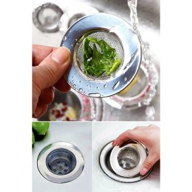 Resim Pazarika Paslanmaz Çelik Lavabo Süzgec 