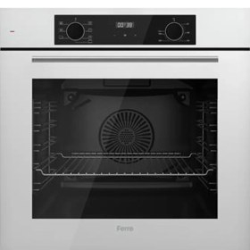 Resim Ferre QBL63CB Flowart Serisi Beyaz Ankastre Fırın (0+7 Fonksiyon) 
