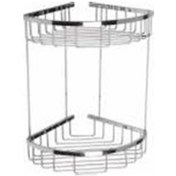 Resim Maxıflow Oval Köşe Rafı Süngerlik Lamalı Kutulu - 304 Pirinç - İki Katlı 19x19cm 13513 