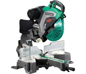 Resim Hikoki C12RSH2 1520Watt 305mm Profesyonel Sağ/Sol Zıvanalı ve Raylı Gönye Testere 