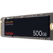 Resim Sandisk Extreme Pro NVMe 500GB 3400MB-2500MB/s M.2 Nvme SSD (SDSSDXPM2-500G-G25) 