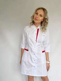 Resim Elite Stylepro Sağlık Öğretmeni Sabahlığı 107000827 Beyaz 