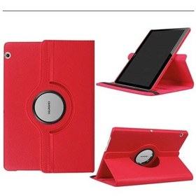 Resim Huawei Uyumlu Mediapad T5 10 Kılıf 360 Dönebilen Standlı Case 