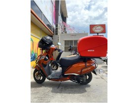Resim Nazilli Avm Jüpiter 125 Damperli Kurye Paket Çanta Demiri 