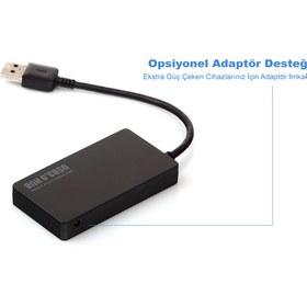 Resim Dark Connect Master 4 Port Usb 3.0 Usb Hub Çoklayı 