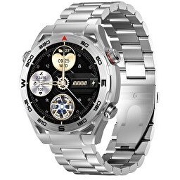 Resim Havit M9030 Ultra Amoled HD 46 MM Akıllı Saat Gri Metal Kordon 