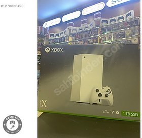 Resim XBOX SERİES X OYUN KONSOLU SIFIR 24 AY GARANTİİ KONSOL GAME KEY 