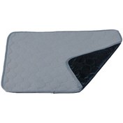 Resim 2 Adet 50x40cm Araba Evcil Hayvan Enjeksiyon Ped Su Geçirmez Ped Kedi Köpek Kanepe Su Geçirmez Diyafolik Halı Su Emici Ped Açık Gri , Boyut:2 Adet 50x40cm 
