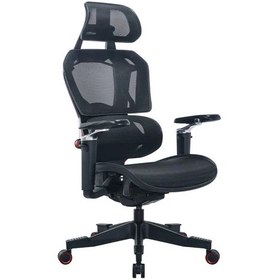 Resim Adore Gaming Epic Profesyonel Oyuncu ve Yönetici Koltuğu-Siyah File-Kırmızı 68,5x116-123,5x68 cm (GxYxD) 