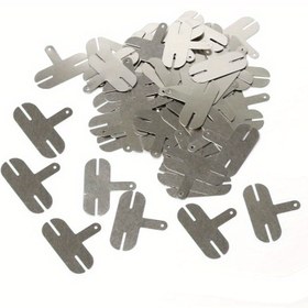 Resim 100 adet T-Tipi Nikel Kaplama Çelik Şeritler ve 2H-Tipi Lehimleme Tabları - DIY 18650 Lityum Pil Paketleri için Nokta Kaynakçı Bağlantı Elemanları, Şarj Edilmemiş Güç Modu, Pil Dahil Değil, Nokta Kaynak Ekipmanı | DIY Projeleri için Lehimleme Tabları | Nikel Kaplama Çelik 