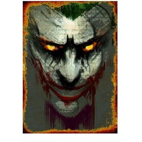 Resim Tablomega Ahşap Tablo Hediyelik Joker Posteri Modern Mdf Tablo 