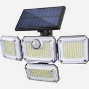 Resim Solar Aplik Sensörlü 333 Led 