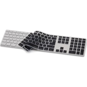 Resim McStorey Apple Magic Keyboard Uyumlu Klavye Koruyucu A1243 USB Kablolu UK-US İngilizce-Türkçe Baskı 
