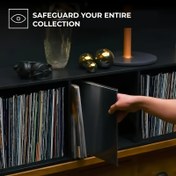 Resim 30/50/100 adet Vinil Plak Kılıfı - Tek ve Çift LP Albümler için Şeffaf Plastik Kapaklar, LP Koleksiyonunuzu Koruyucu Depolama, Vinil Plak Depolama | Modern Raf Tasarımı | Dayanıklı Plastik Kılıflar, Vinil Plak Depolama Rafı 